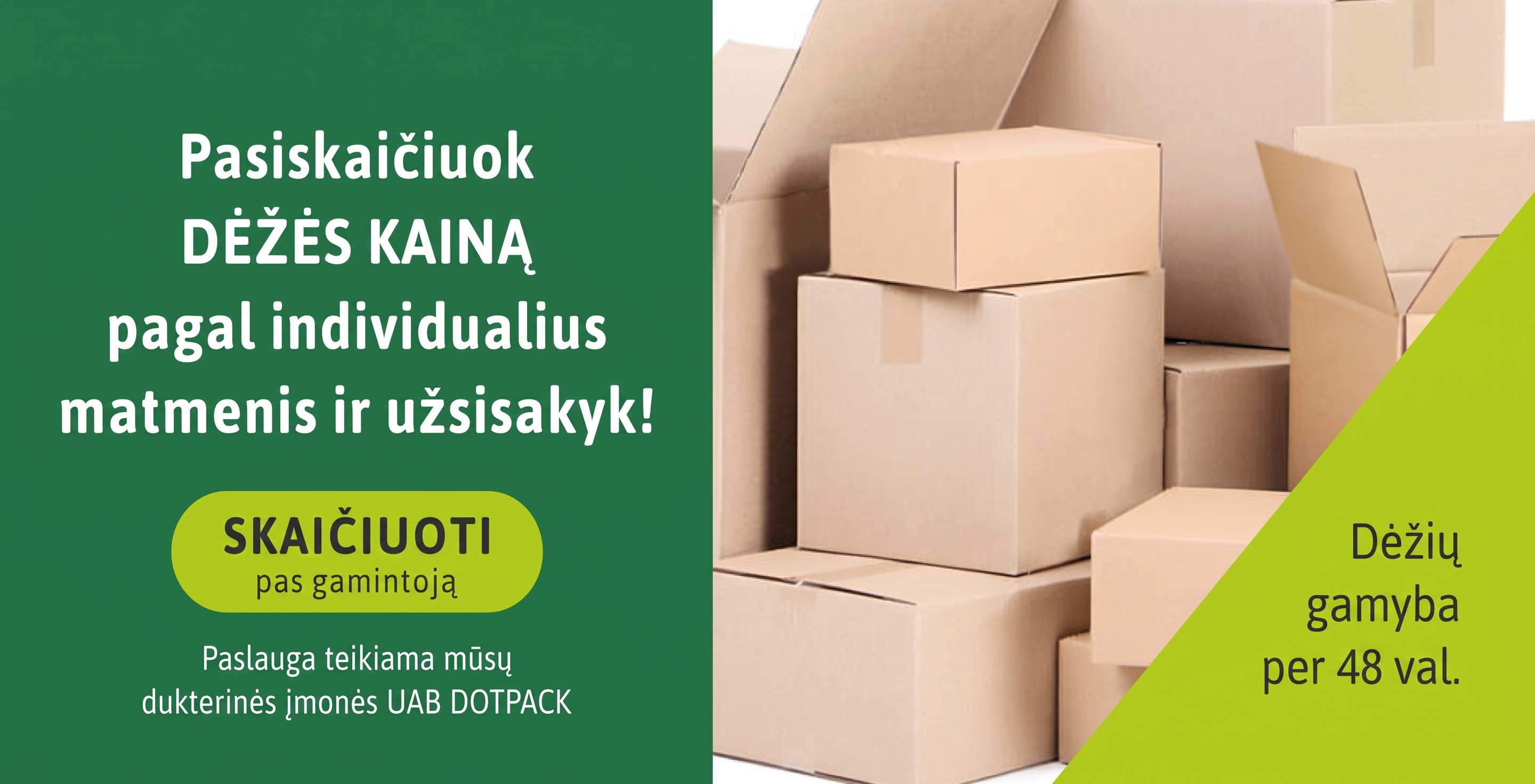 Dotpack boxes